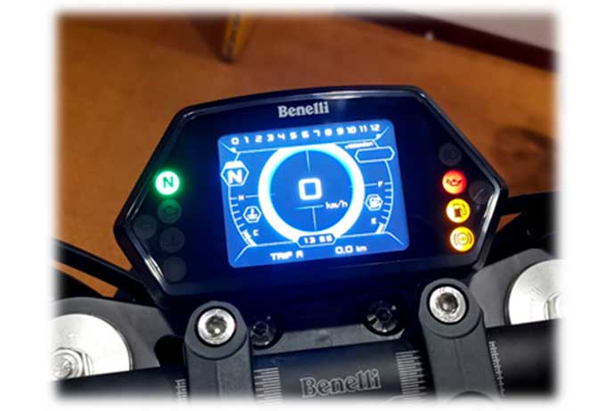 LCD Speedometer (Benelli 502c Naked)